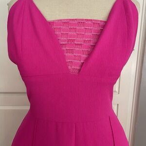 Sugar Lips Hot Pink Wide Leg Jumpsuit Size Small‎ Women's  See Pictures